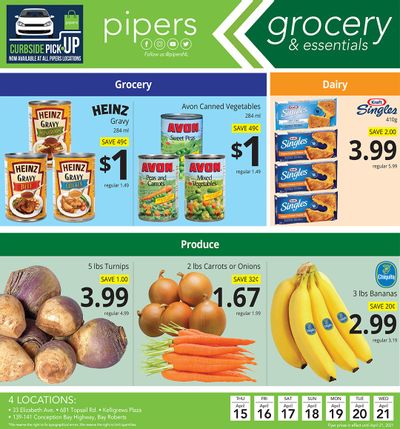 Pipers Superstore Flyer April 15 to 21