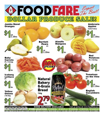 Food Fare Flyer April 17 to 23