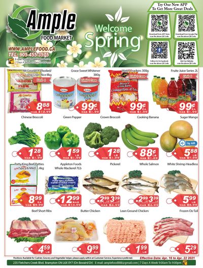 Ample Food Market (Brampton) Flyer April 16 to 22