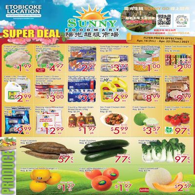 Sunny Foodmart (Etobicoke) Flyer April 16 to 22