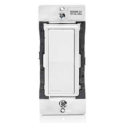 Leviton DD0SR-001-DLZ Dual Voltage 120/277VAC Decora Digital Matching Switch Remote,