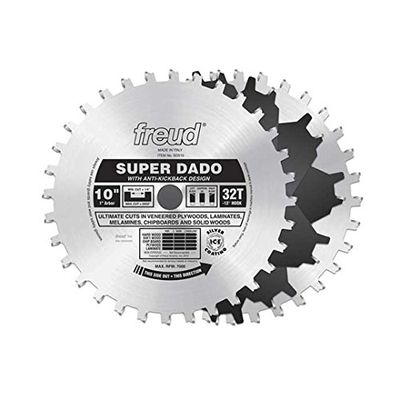 Freud SD510 10-Inch Super Dado, (SD510), Multi, One Size