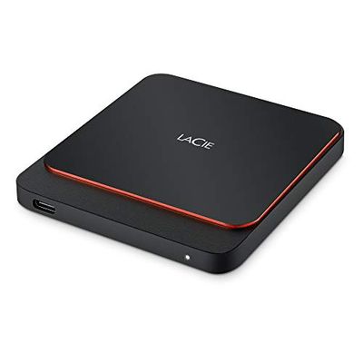 LaCie Portable SSD High Performance External SSD USB-C USB 3.0 2TB STHK2000800