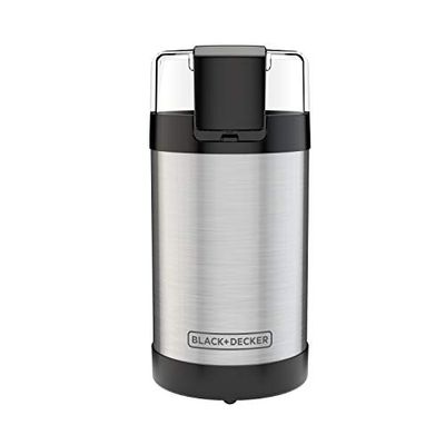 Black & Decker CBG110SC Easy Touch Electric Smartgrind Coffee & Spice Grinder, Black