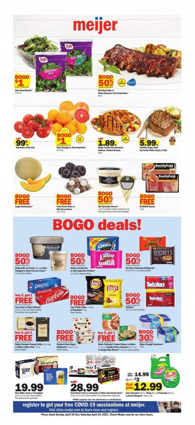 Meijer (OH) Weekly Ad Flyer April 18 to April 24