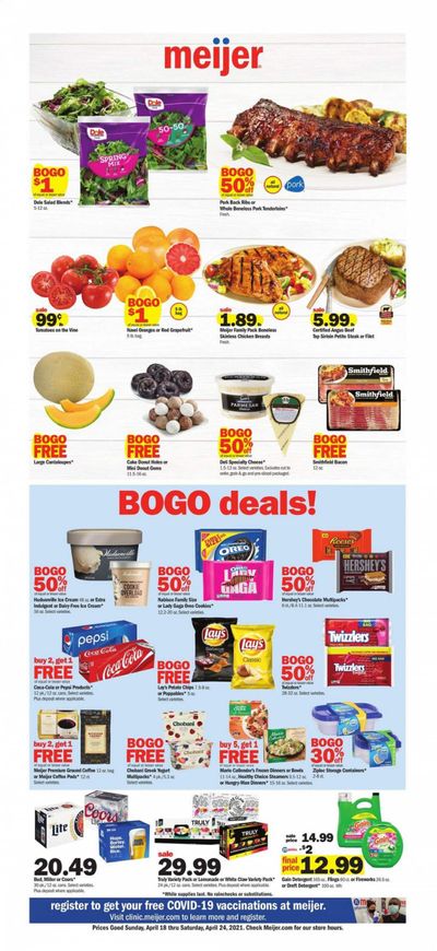 Meijer (WI) Weekly Ad Flyer April 18 to April 24
