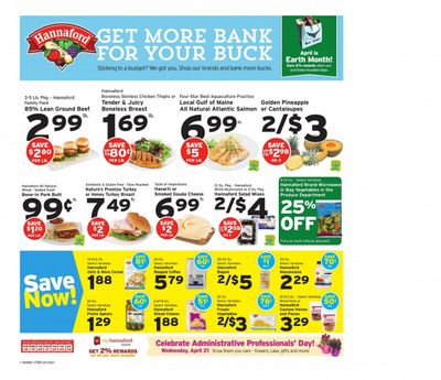 Hannaford (NH) Weekly Ad Flyer April 18 to April 24