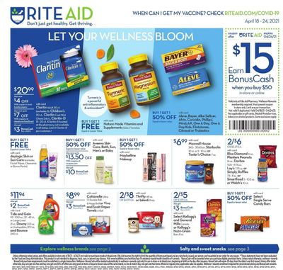 RITE AID Weekly Ad Flyer April 18 to April 24