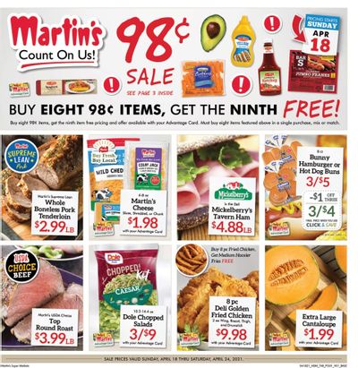 Martin’s Weekly Ad Flyer April 18 to April 24