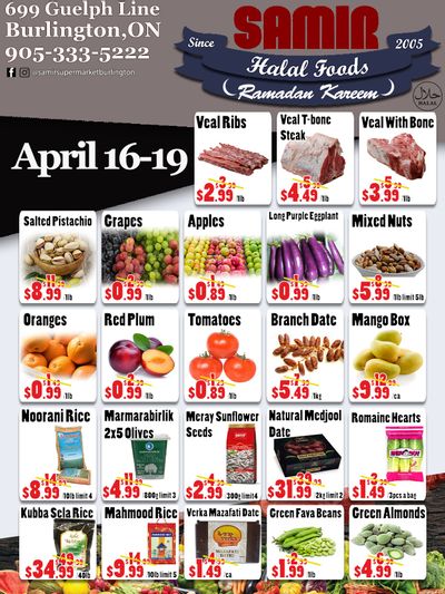 Samir Supermarket Flyer April 16 to 19