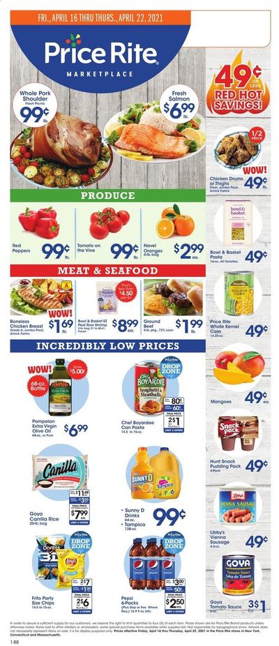 Price Rite (CT, MA, MD, NH, NJ, NY, PA, RI) Weekly Ad Flyer April 16 to April 22