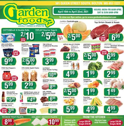 Garden Foods Flyer April 16 to 22