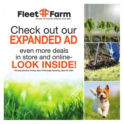 Fleet Farm Weekly Ad Flyer April 16 to April 24