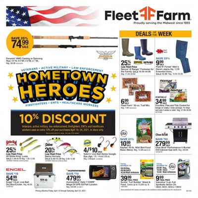 Fleet Farm Weekly Ad Flyer April 16 to April 24