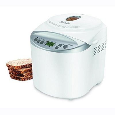 Sunbeam 2-Pound Bread Maker with Gluten-Free Setting, White - CKSBBR9050-033 $69.99 (Reg $89.99)