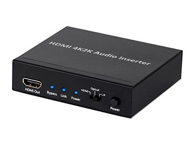 Monoprice 113347 BlackbirdTM 4K Series HDMI Audio Inserter $49.18 (Reg $69.55)