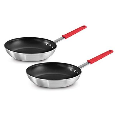 Tramontina 80114/591DS Professional Aluminum Nonstick Restaurant 2-Piece Fry Pan Set, 10-Inch, NSF-Certified, Made in USA, Satin $104 (Reg $139.38)