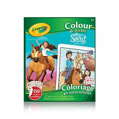Crayola Colour & Sticker Book, Spirit, Gifting $8.99 (Reg $11.99)