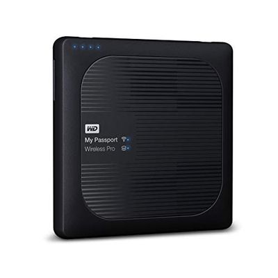 WD 4TB My Passport Wireless Pro Portable external Hard Drive - WiFi USB 3.0 - WDBSMT0040BBK-NESN $229.99 (Reg $259.99)