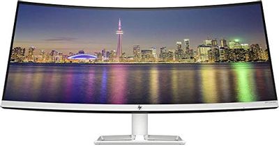 HP 34f 34-inch Curved Monitor with AMD FreeSync Technology | Ultra-Wide Quad HD Resolution (3440 × 1440p), IPS Display, and 3-Sided Low Bezel, 1-Yr Warranty (6JM50AA) $663.47 (Reg $701.22)