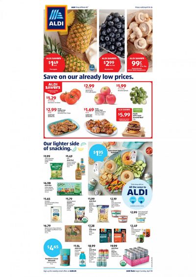 ALDI Weekly Ad Flyer April 18 to April 24