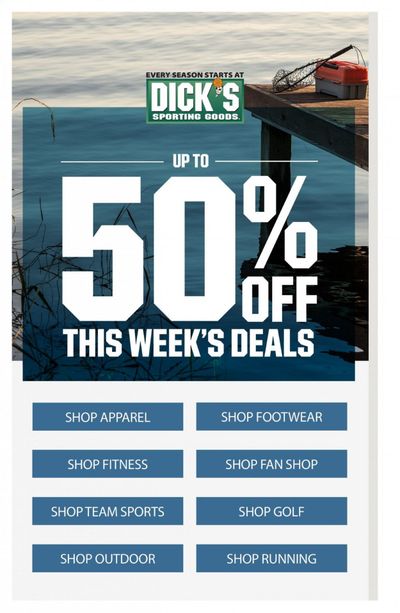 DICK'S Weekly Ad Flyer April 18 to April 24