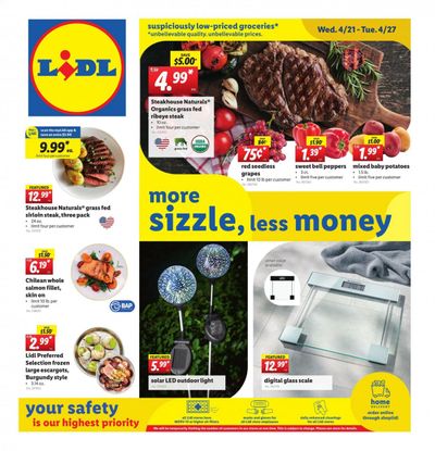 Lidl Weekly Ad Flyer April 21 to April 27