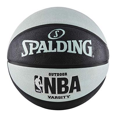 Spalding NBA Varsity Outdoor Rubber Basketball - Black/Blue - Official Size 7 (29.5") $18.05 (Reg $27.19) Spalding NBA Varsity Outdoor Rubber Basketball - Black/Blue - Official Size 7 (29.5") $18.05 (Reg $27.19)