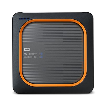 Western Digital 1TB My Passport Wireless SSD External Portable Drive - WiFi USB 3.0 - WDBAMJ0010BGY-NESN