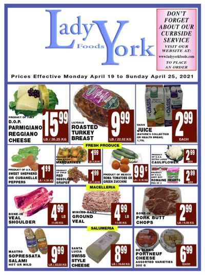 Lady York Foods Flyer April 19 to 25