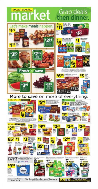 Dollar General (FL) Weekly Ad Flyer April 18 to April 24