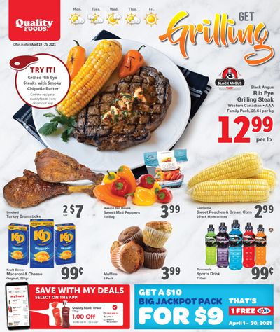Quality Foods Flyer April 19 to 25