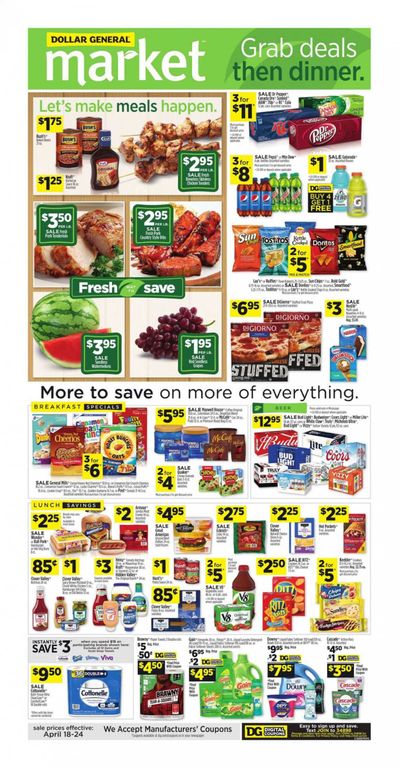 Dollar General (MS) Weekly Ad Flyer April 18 to April 24