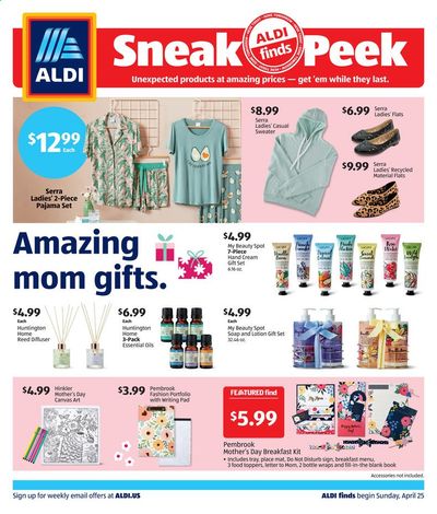 ALDI Weekly Ad Flyer April 25 to May 1
