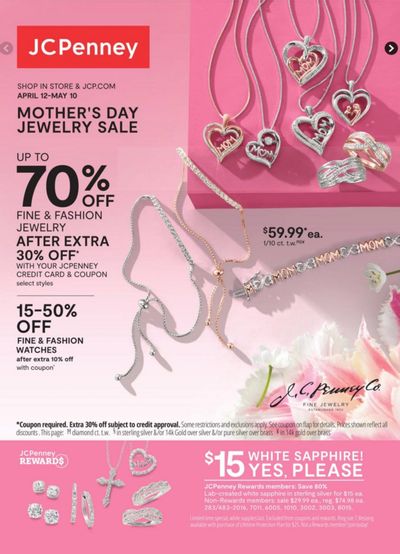 JCPenney Weekly Ad Flyer April 12 to May 10