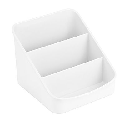 iDesign Linus Spice Packet Organizer Bin for Kitchen Pantry, Cabinet, Countertops - White $10.1 (Reg $18.99)