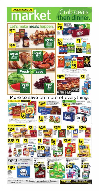 Dollar General (KY) Weekly Ad Flyer April 18 to April 24