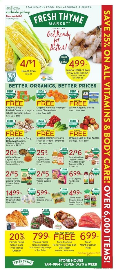 Fresh Thyme Weekly Ad Flyer April 21 to April 27