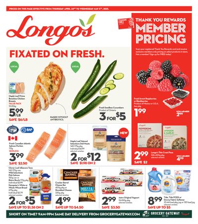 Longo's (Ancaster & Liberty Village) Flyer April 22 to May 5