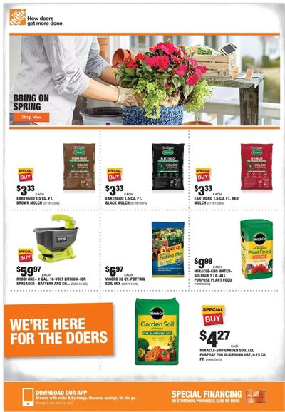 The Home Depot Weekly Ad Flyer April 19 to April 29