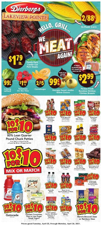 Dierbergs (MO) Weekly Ad Flyer April 20 to April 26