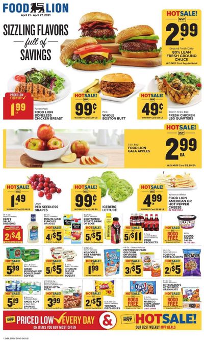 Food Lion (MD) Weekly Ad Flyer April 21 to April 27