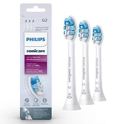 Philips Sonicare Optimal Gum Care Replacement Brush Heads, White, HX9033/65 $29.95 (Reg $33.49)