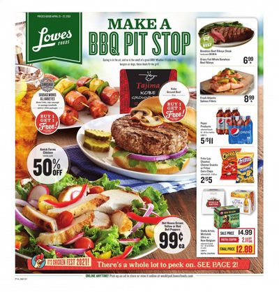 Lowes Foods Weekly Ad Flyer April 21 to April 27
