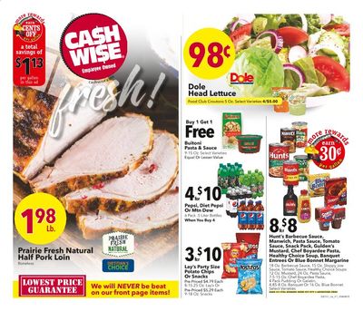Cash Wise (MN, ND) Weekly Ad Flyer April 21 to April 27