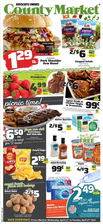 County Market Weekly Ad Flyer April 21 to April 27