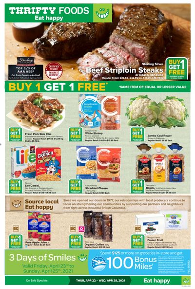 Thrifty Foods Flyer April 22 to 28