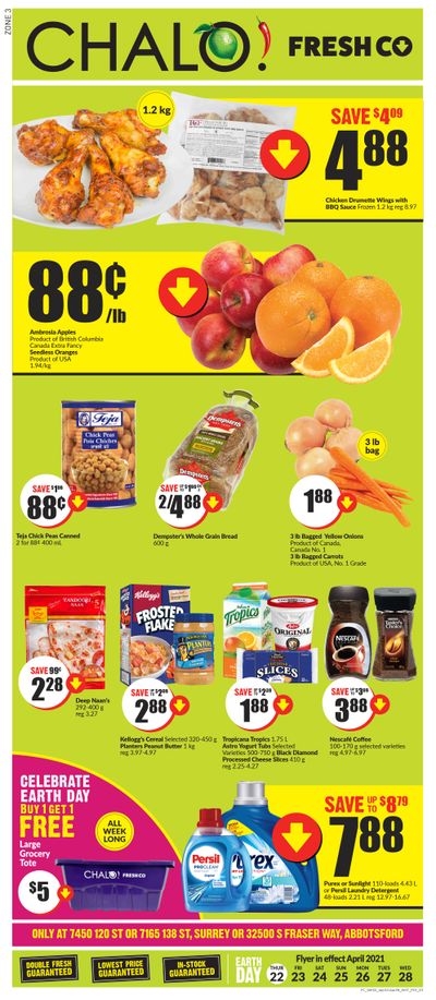Chalo! FreshCo (West) Flyer April 22 to 28