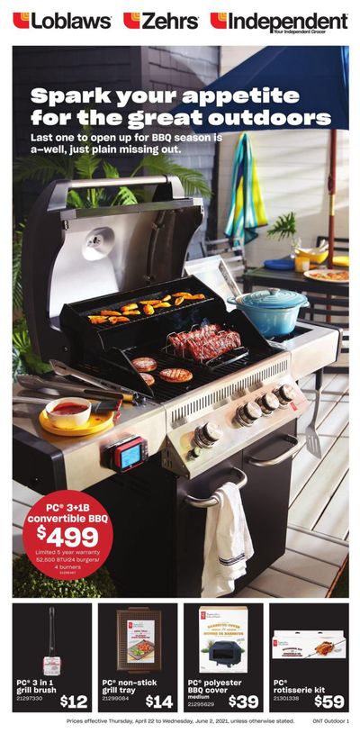 Loblaws (ON) Outdoor Living Flyer April 22 to June 2