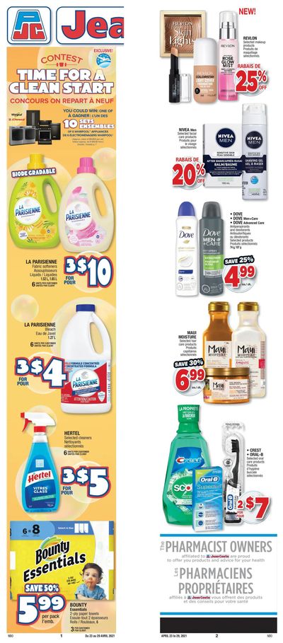 Jean Coutu (ON) Flyer April 23 to 29